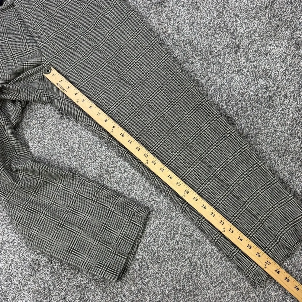 Todd Snyder Glen Plaid Wool Dress Pants Mens 32x30 Trousers Cream Black Check